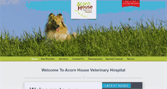 Desktop Screenshot of acornhousevets.com